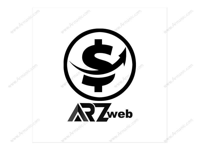 طراحی لوگو  ارز وب